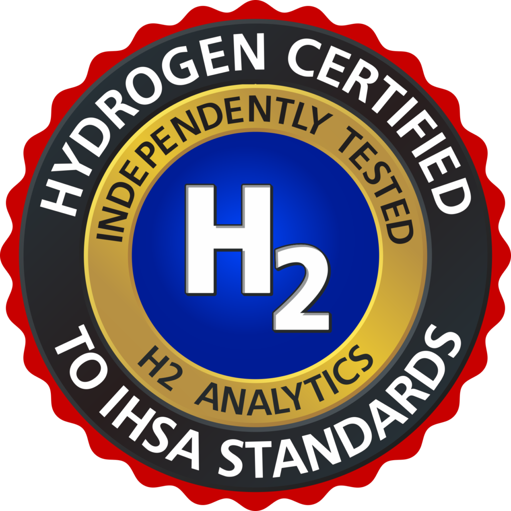 hydrogen certified to Isha standards